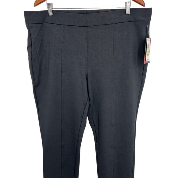 Style & Co Woman Plus 18 18W Grey Legging Comfort Waist Mid Rise Skinny NWT New - Picture 2 of 7